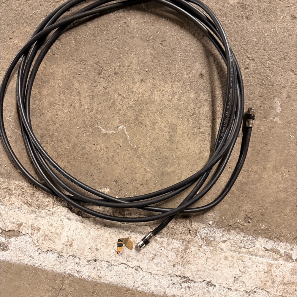 Black Coaxial Cable